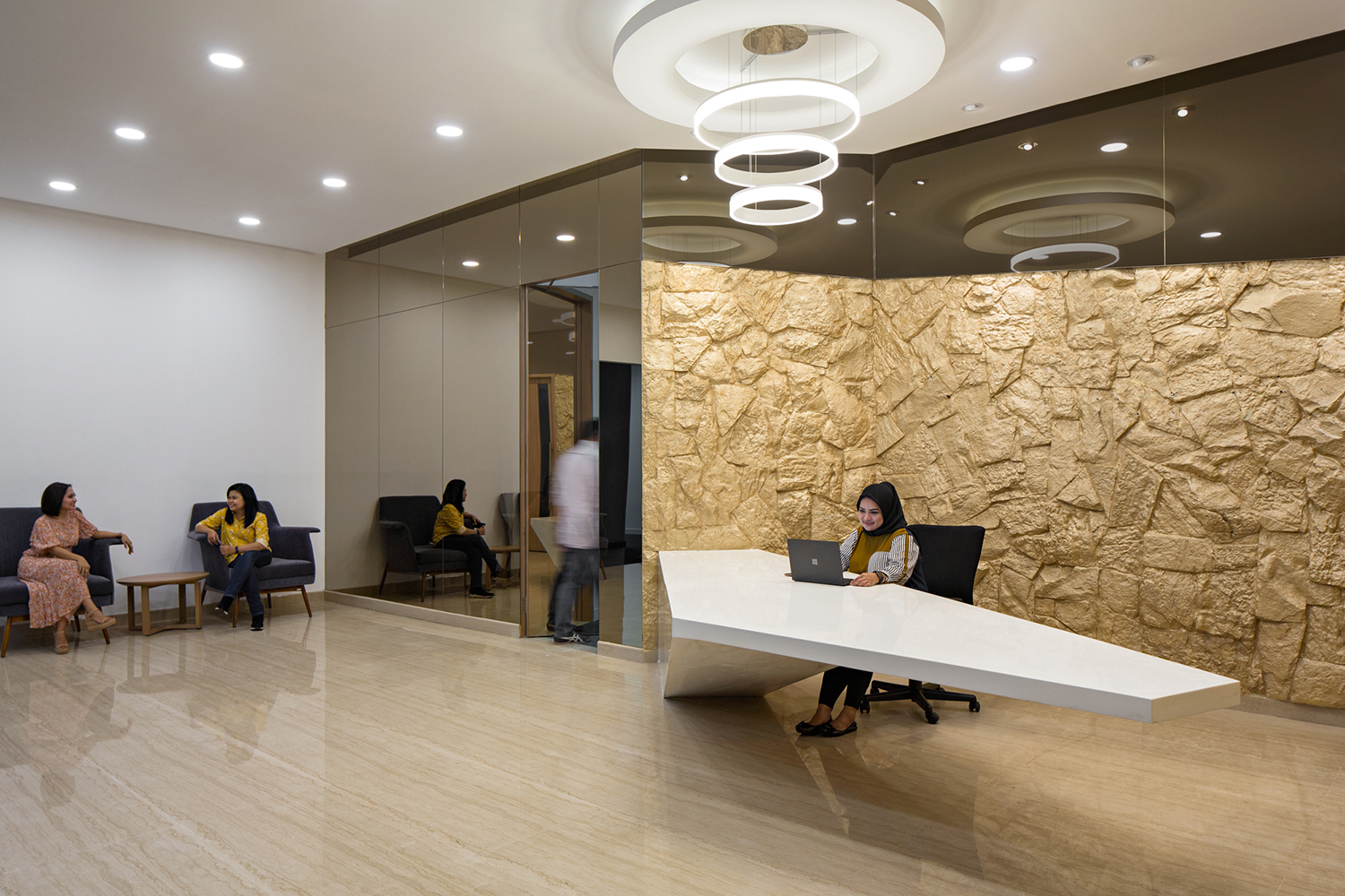 FMI office holding area design